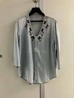EO TO TO／エオトト ウール ブランケット 大判／サスクワッチ ETHOSENS 2023AW] Cut Off Coat Iron Brack エトセンス23AWの