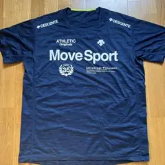 DESCENTE Move Sport 陸上用シャツ L ネイビー