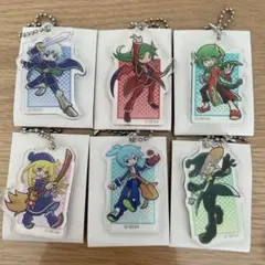 ぷよぷよ アクリルキーホルダー セリア 6点セット