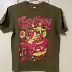 「SABOTEN 」 Tシャツ　カーキ