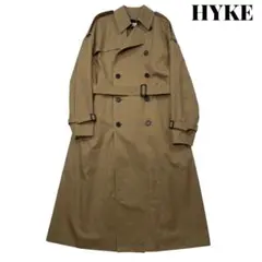 【美品】HYKE ハイク トレンチ コート ライナー付 02 ベージュ 定番