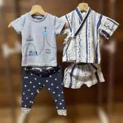 男の子 セットアップ まとめ4点