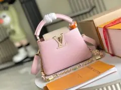 Louis Vuitton ピンク ショルダーバッグ