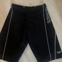 Speedo ブラック 競泳水着 メンズ サイズXO