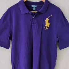 Polo Ralph Lauren 紫色 ポロシャツ XL