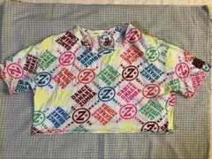 Zumba カラフルクロップドトップSサイズ