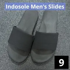 Indosole インドソール Men's Slides ブラック US9