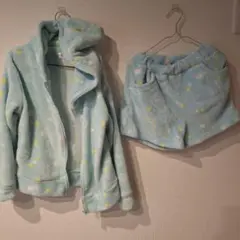 すみっコぐらし フリースパジャマセット 140