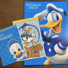 ディズニー　ドナルドダック　ノート　メモ帳