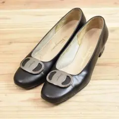 Salvatore Ferragamo レディース パンプス 5 22cm 黒