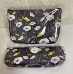 【新品未使用】韓国©️indigoペンケースとポーチ