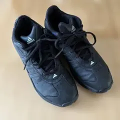 adidasレディーススニーカー　ブラック　24.5