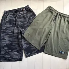 男の子 160 ハーフパンツ 2枚セット