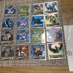 ポケモンシールキラキラ１６枚　美品