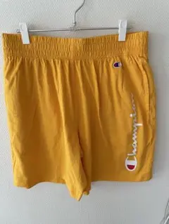 Champion イエロー ショートパンツ XL