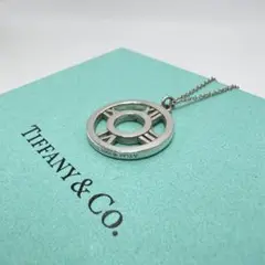 Tiffanyu0026Co. ティファニー ネックレス アトラス サークル シルバー
