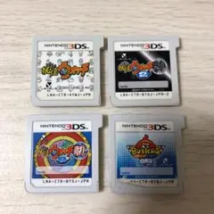 3DS ソフト 妖怪ウォッチ&元祖&真打&白犬隊 セット まとめ売り