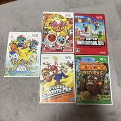 Wii ゲームソフト 5本セット