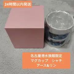 （匿名発送）名古屋港水族館限定　シャチ　アース&リン　マグカップ