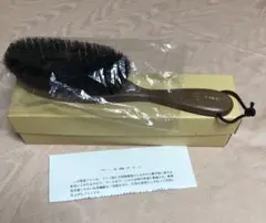 江戸屋　ウール用ブラシ　 洋服ブラシ　豚毛　ウォールナット　　　　日本製