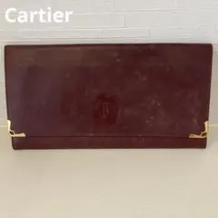 Cartier カルティエ ハンドバッグ レザー マストライン バッグ