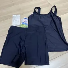 ネイビー スクール水着 女の子用　ゼッケン付