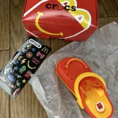 海外限定　マクドナルド　クロックス　ハッピーセット キーリング　キーホルダー