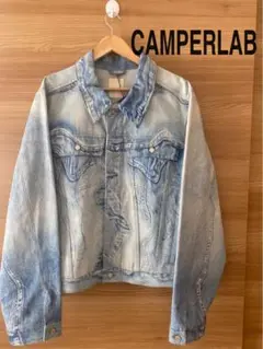 camperlab カンペールラボ　グリーン トロンプルイユ デニムジャケットM Camper Denim jacket AU00005-002 ウェア レディース. Official