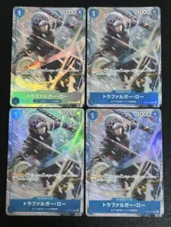 トラファルガー・ロー　パラレル　ST03-009 4枚セット　マッチング　プロモ