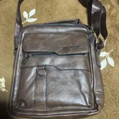 WEXIED ブラウン ショルダーバッグ