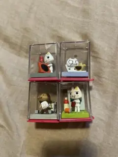 どこでもいっしょ フィギュア 4個セット