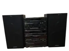 テツくん★ジャンク/KENWOOD ROXY J7 本体部+リモコン(2) 動作確認済】KENWOOD(ケンウッド) ROXY G7 システムコンポ用
