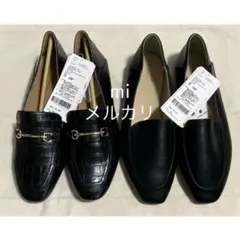 グローバルワーク らくっションシリーズ ローファー/バブーシュ XL セット