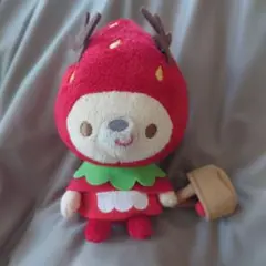ゆめずきんちゃん　 ぬいぐるみ　いちご