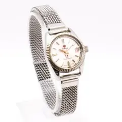 《希少》RADO パープルホース 腕時計 シルバー 手動巻き デイト