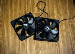 Thermaltake TT‑1225 120mm ケースファン 2個セット