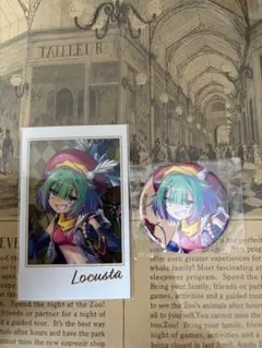 fgo 霊基召喚缶バッジ1点 ポートレート2点 ロクスタ