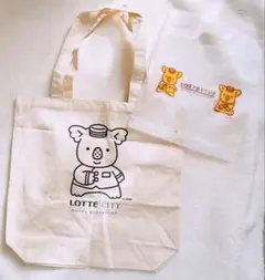 新品　ロッテシティホテル　錦糸町限定　トートバッグ　コアラのマーチ　チャンスくん