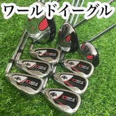 ワールドイーグル F-01α メンズ ゴルフクラブ セット 9本 R 初心者
