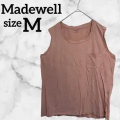 Madewell【M】 タンクトップ ピンク 海外古着