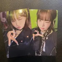 Lesserafim トレカ セット ウンチェ チェウォン Different