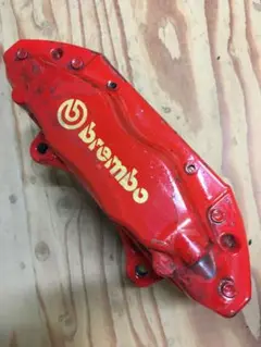 FD2の左のみbrembo 赤 ブレーキキャリパー 国内在庫あり brembo リア キャリパー 2pod 34φ 赤 bマーク