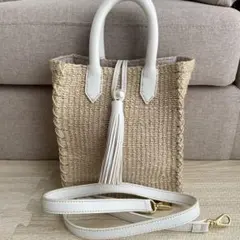 【美品】SEVEN TEN by MIHO KAWAHITO かごバック