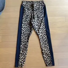 NIKE ランニング　タイツ　豹柄　レオパード　S