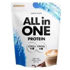アンビーク オールインワン プロテイン ホエイ カフェオレ風味 1kg