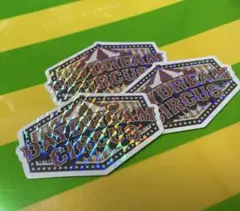 ワイテルズ DAYDREAM CIRCUS ホログラムステッカー 3枚セット
