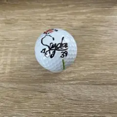 女子プロゴルフ　JLPGA 寺岡沙弥香　直筆サインゴルフボール