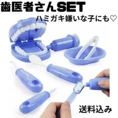 歯医者さんごっこ遊び✨知育玩具　歯磨き練習　室内遊び　夏休み