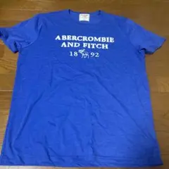 Abercrombie & Fitch 青 Tシャツ L