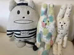 クラフトホリックぬいぐるみ　3点セット